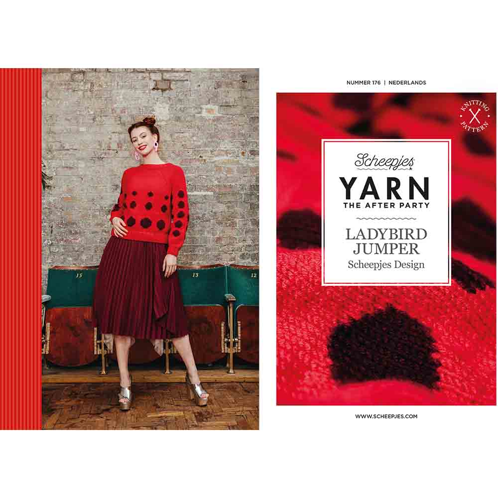 Scheepjes YARN The After Party nr. 176 Ladybird Jumper NL