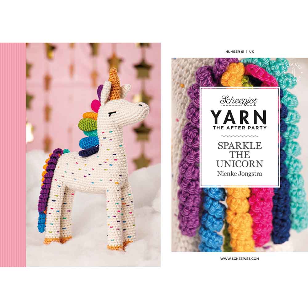 Scheepjes YARN The After Party nr.61 Sparkle the Unicorn UK