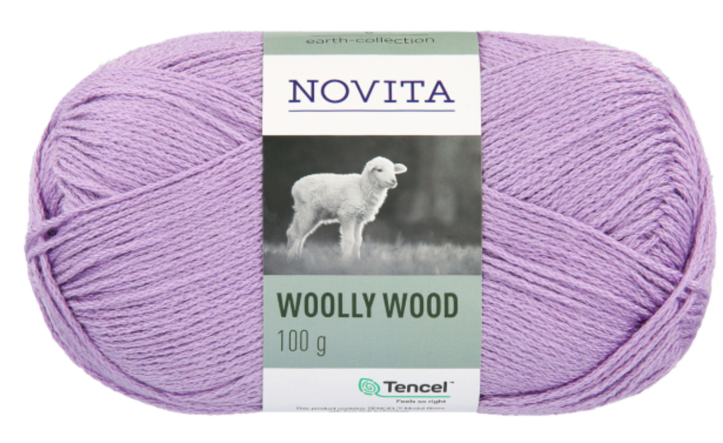 Woolly Wood 100g 730 blueberry milk