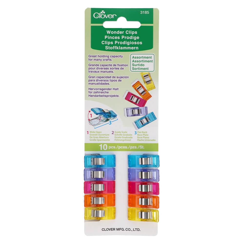 Clover Wonder clips assortiment - 1x10st