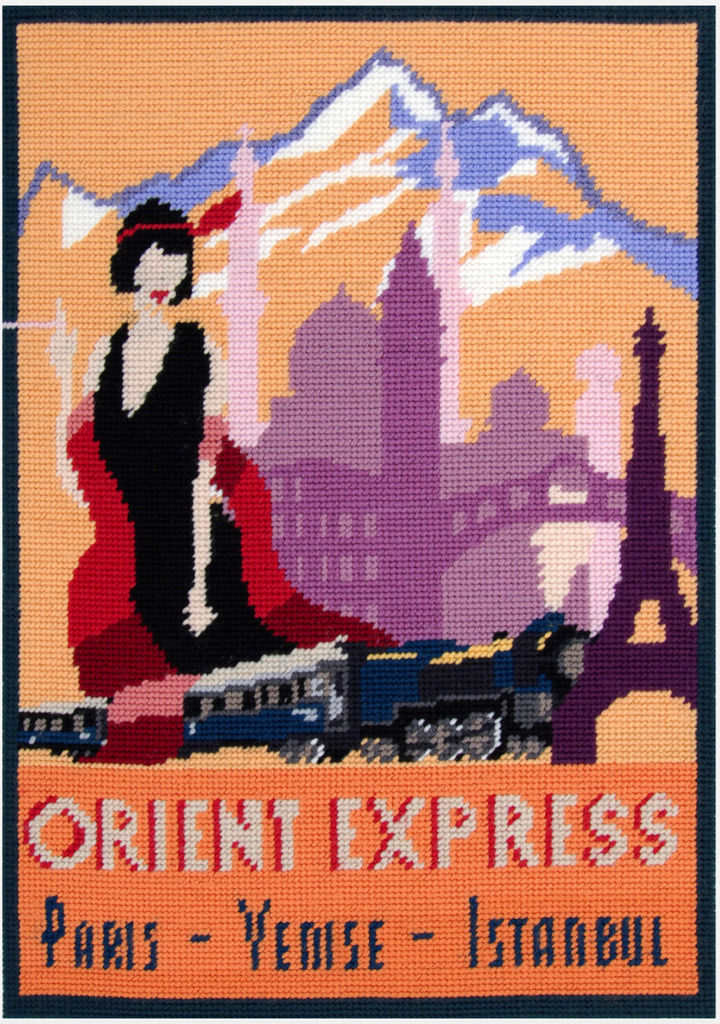 Printed Canvas Orient Express