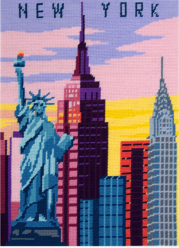 Printed Canvas New York