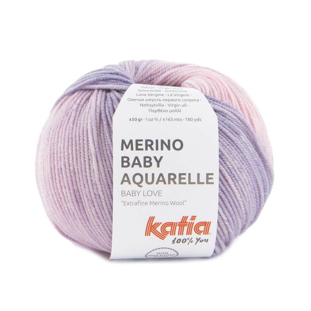 Merino baby Aquarelle 355