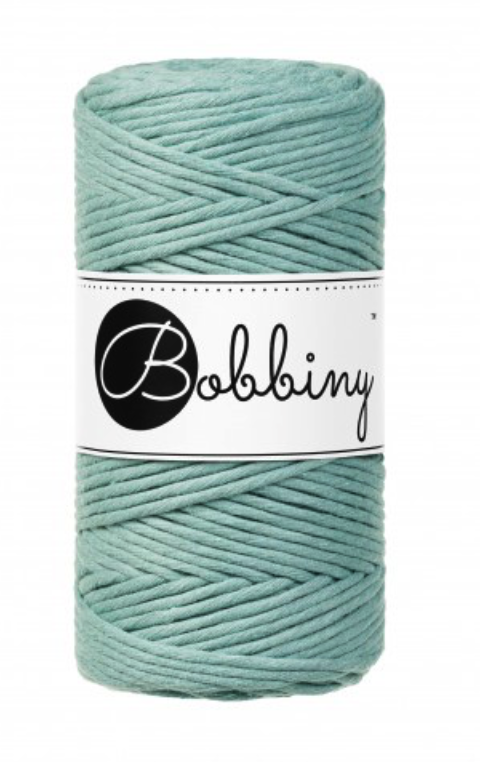 Macrame Cord 3mm Duck Egg Blue