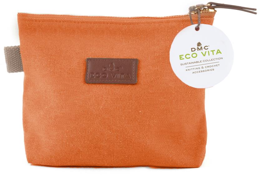 Eco Vita klein etui terracotta