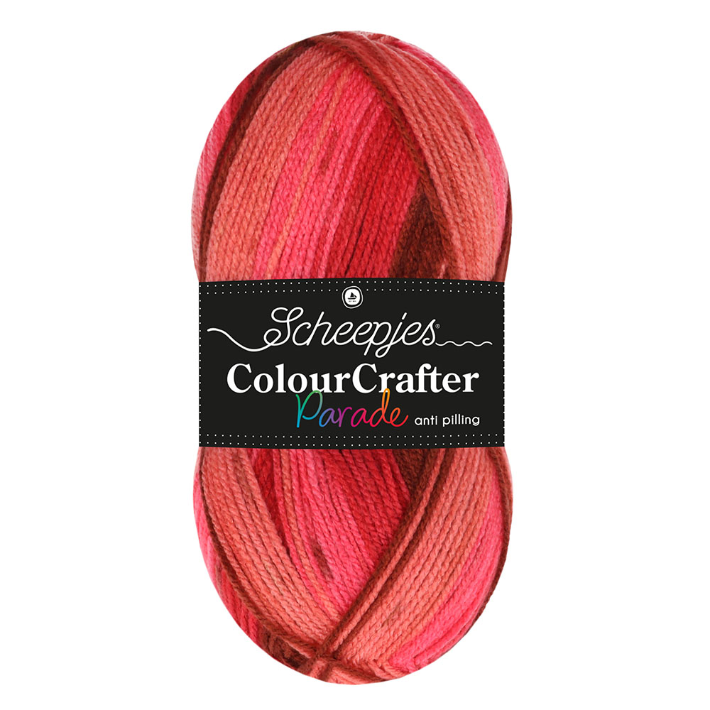 Scheepjes Colour Crafter Parade 100g - 401 Red Blend