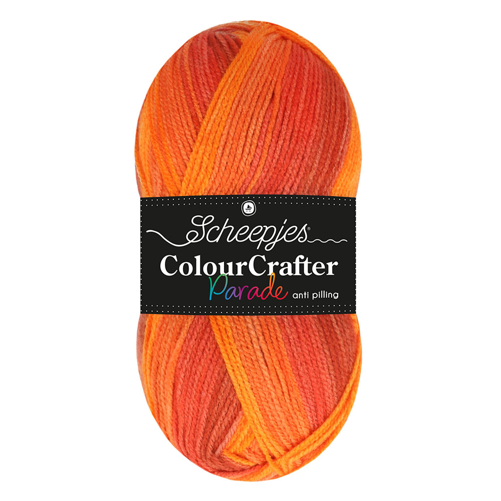 Scheepjes Colour Crafter Parade 100g - 402 Orange Blend