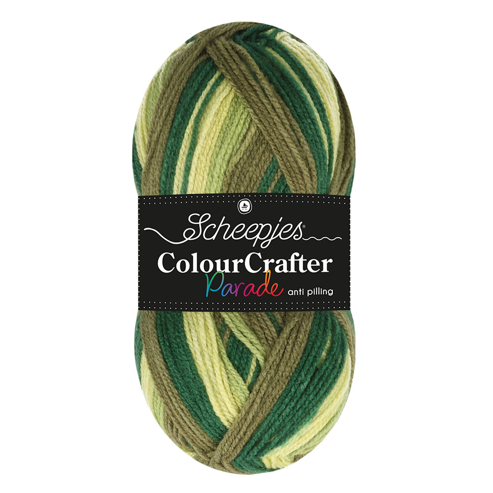 Scheepjes Colour Crafter Parade 100g - 404 Green Blend