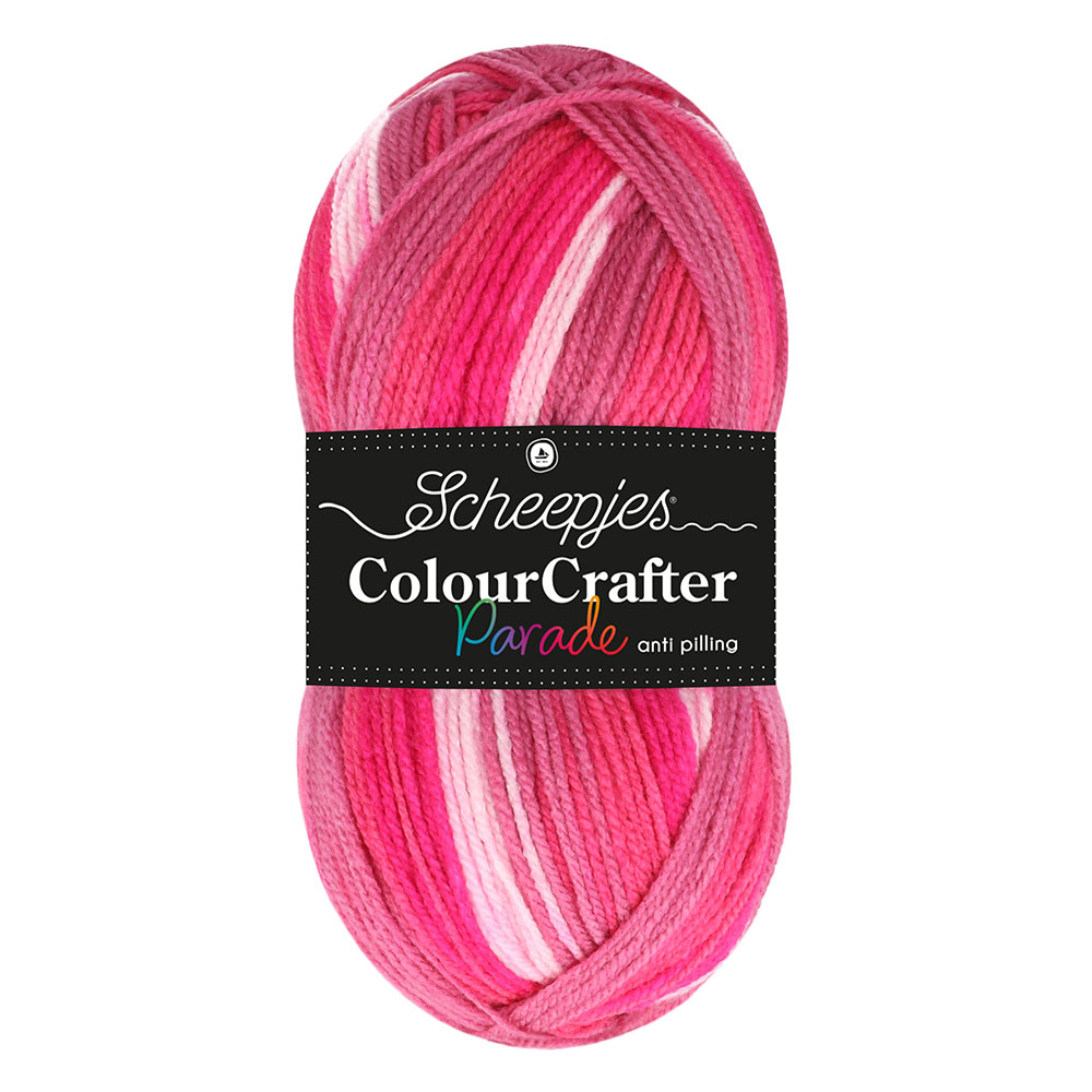 Scheepjes Colour Crafter Parade 100g - 406 Pink Blend