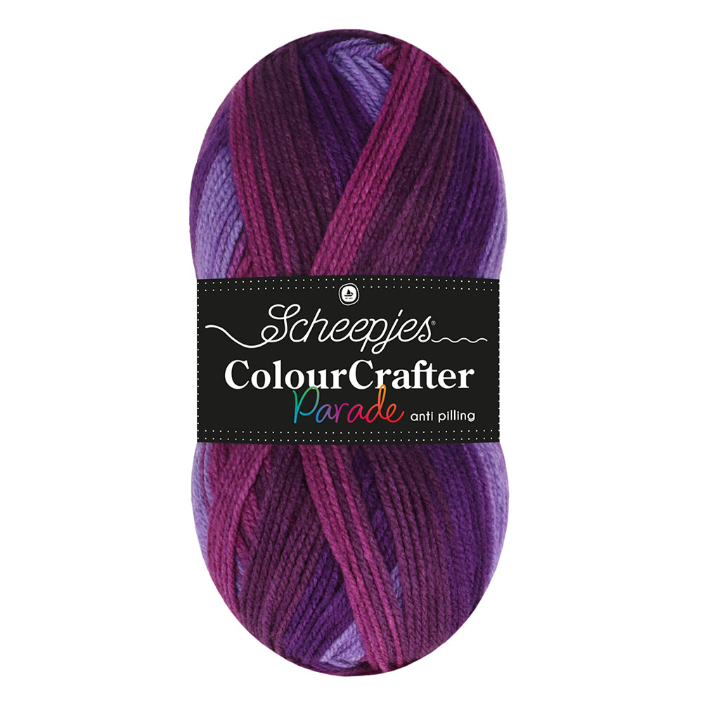 Scheepjes Colour Crafter Parade 100g - 407 Purple Blend