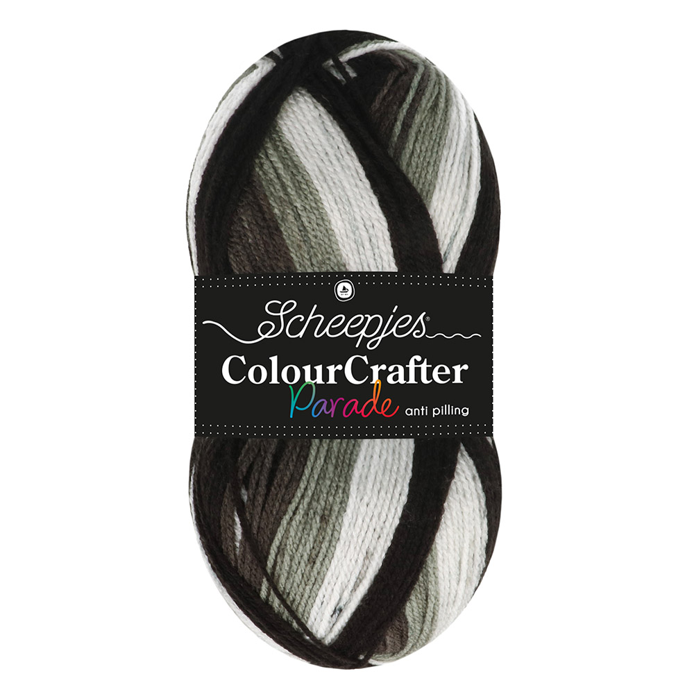 Scheepjes Colour Crafter Parade 100g - 408 Grey Blend