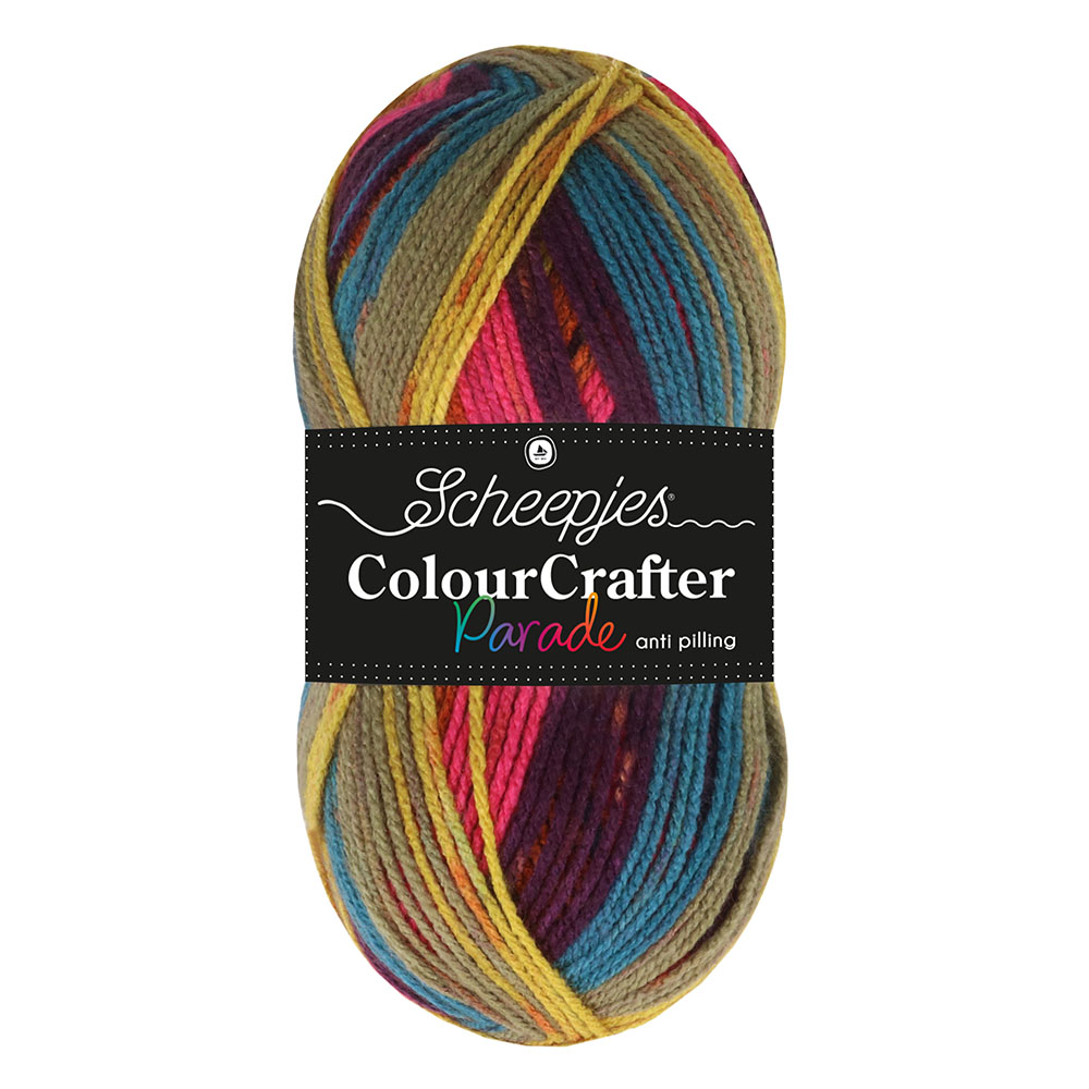 Scheepjes Colour Crafter Parade 100g - 609 Autumn Rainbow