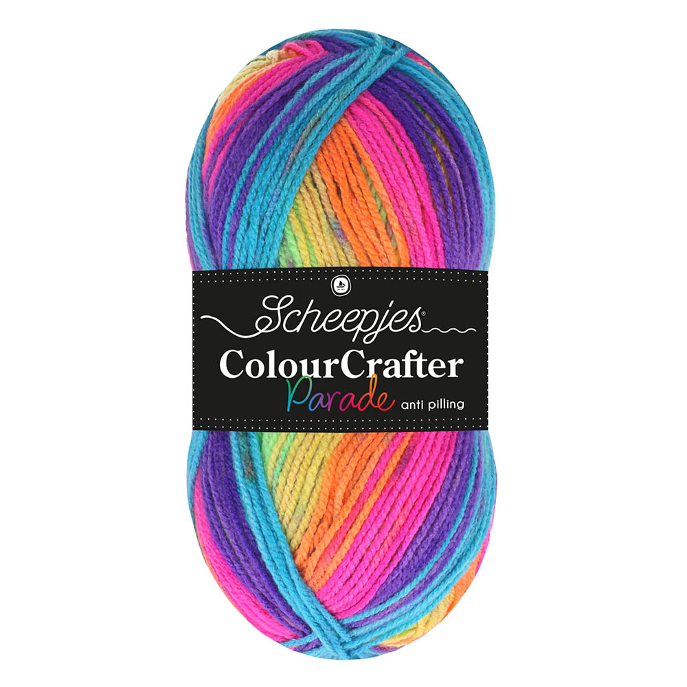 Scheepjes Colour Crafter Parade 100g - 611 Neon Dream