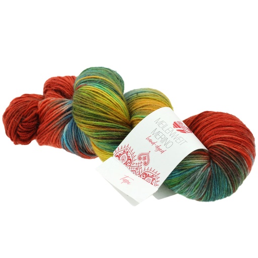 Meilenweit 100 Merino Hand Dyed 408 Tapi