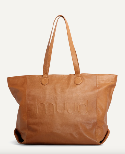 Laura weekend bag (Leder / Whisky)