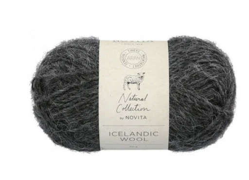 [Novita] Icelandic Wool 50g 044 graphite