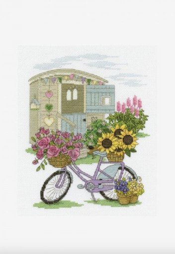 [BK1549] Bloemenfiets