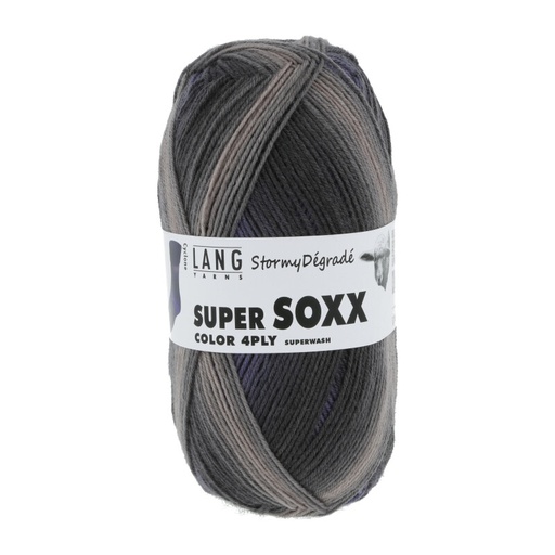 [Lang Yarns] Super Soxx Stormy Degrade 333 Cyclone