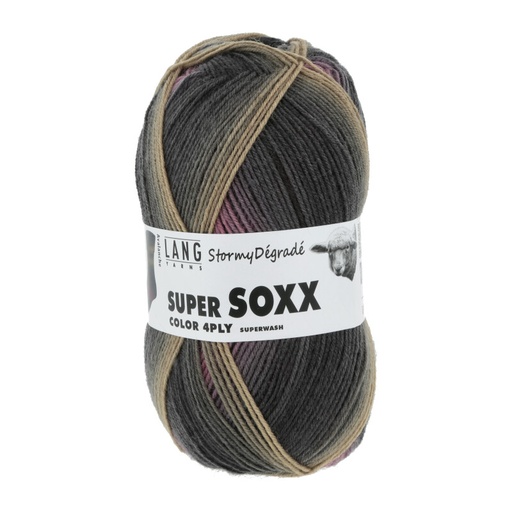 [Lang Yarns] Super Soxx Stormy Degrade 334 Avalanche