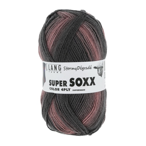 [Lang Yarns] Super Soxx Stormy Degrade 335 Tornado