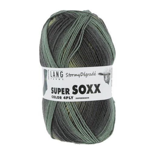 [Lang Yarns] Super Soxx Stormy Degrade 337 Hurricane