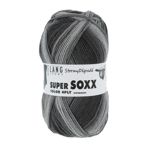 [Lang Yarns] Super Soxx Stormy Degrade 338 Earthquake