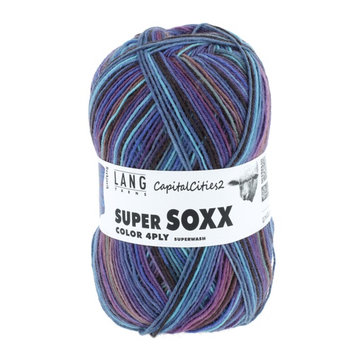 [Lang Yarns] Super Soxx Color 386 Reykjavic