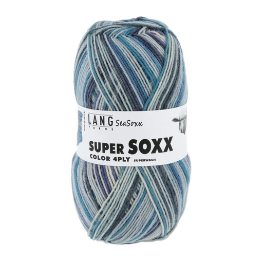 [Lang Yarns] Super Soxx Artic Ocean 415