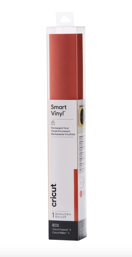 [2008616] Smart Vinyl Permanent 33x91cm Glanzend Rood