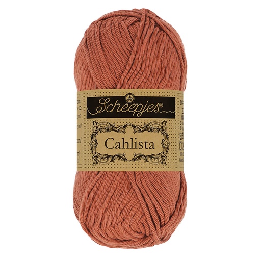 [1707-504] Scheepjes Cahlista 50g - 504 Brick Red