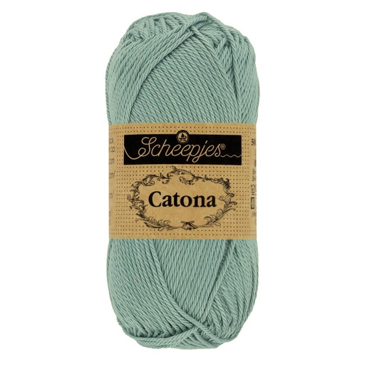 [1677-528] Scheepjes Catona 25g 20x25g - 528 Silver Blue