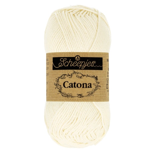 [1678-130] Scheepjes Catona 50g - 130 Old Lace