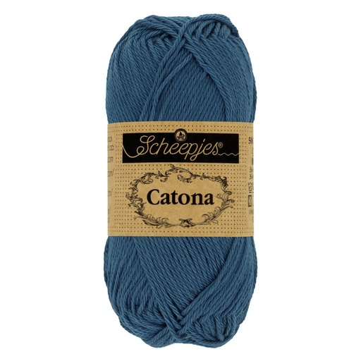 [1678-164] Scheepjes Catona 50g - 164 Light Navy