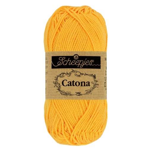 [1678-208] Scheepjes Catona 50g - 208 Yellow Gold