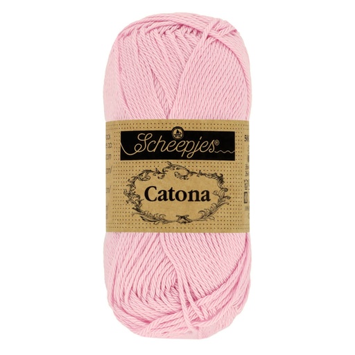 [1678-246] Scheepjes Catona 50g - 246 Icy Pink