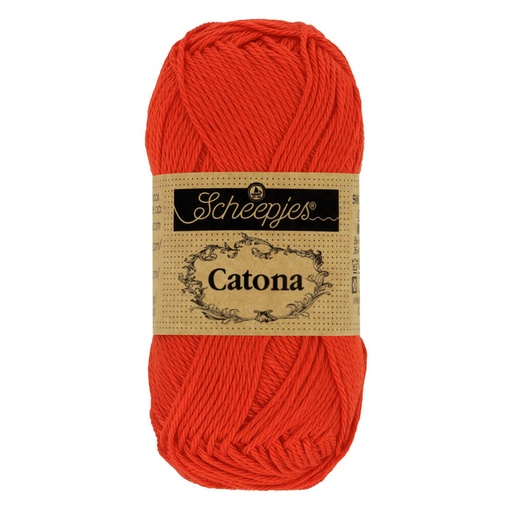 [1678-390] Scheepjes Catona 50g - 390 Poppy Rose