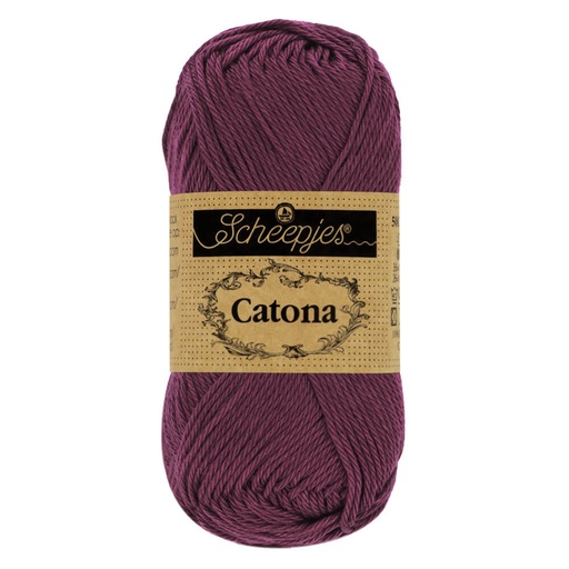 [1678-394] Scheepjes Catona 50g - 394  Shadow Purple