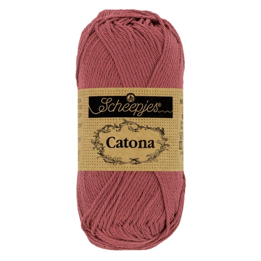 [1678-396] Scheepjes Catona 50g - 396 Rose Wine