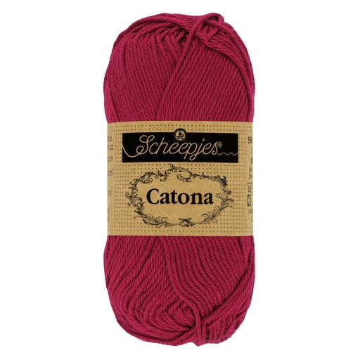 [1678-517] Scheepjes Catona 50g - 517 Ruby