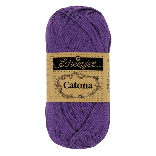 [1678-521] Scheepjes Catona 50g - 521 Deep Violet