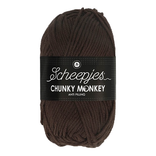 [1716-1004] Scheepjes Chunky Monkey 100g - 1004 Chocolate