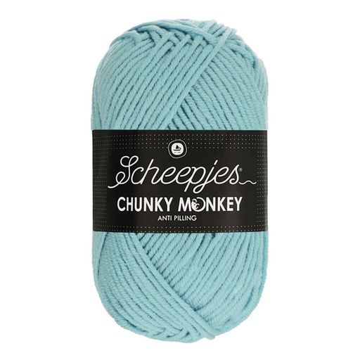 [1716-1019] Scheepjes Chunky Monkey 100g - 1019 Powder Blue