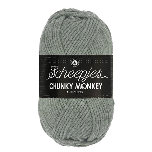 [1716-1099] Scheepjes Chunky Monkey 100g - 1099 Mid Grey