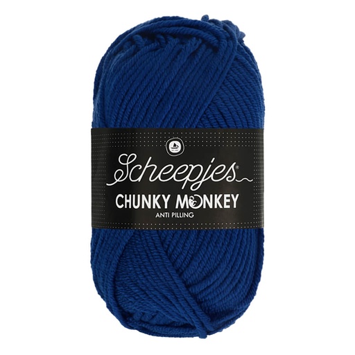 [1716-1117] Scheepjes Chunky Monkey 100g - 1117 Royal Blue