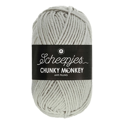 [1716-1203] Scheepjes Chunky Monkey 100g - 1203 Pale Grey