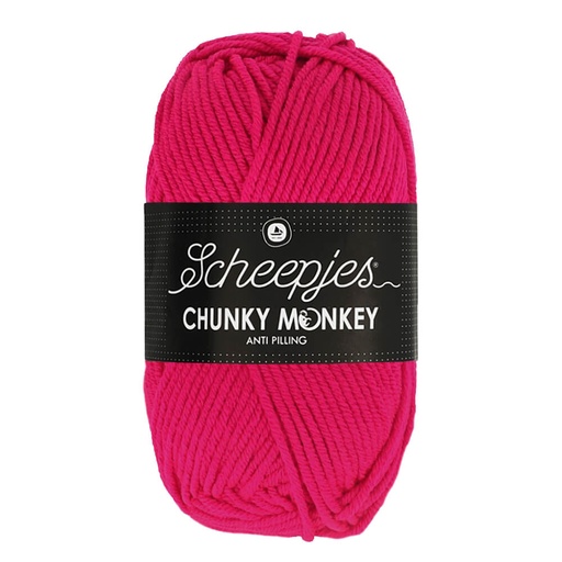 [1716-1435] Scheepjes Chunky Monkey 100g - 1435 Magenta