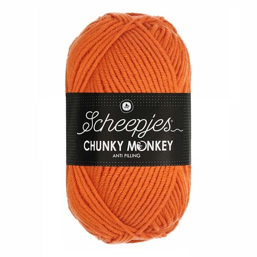 [1716-1711] Scheepjes Chunky Monkey 100g - 1711 Deep Orange