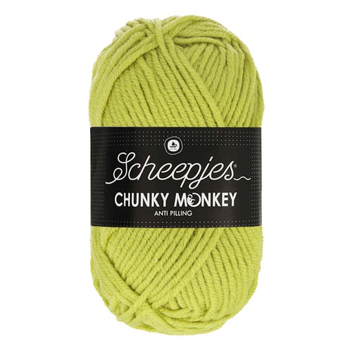 [1716-1822] Scheepjes Chunky Monkey 100g - 1822 Chartreuse