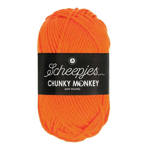 [1716-2002] Scheepjes Chunky Monkey 100g - 2002 Orange