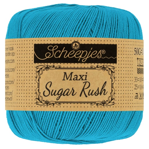 [1694-146] Scheepjes Maxi Sugar Rush 50g - 146 Vivid Blue